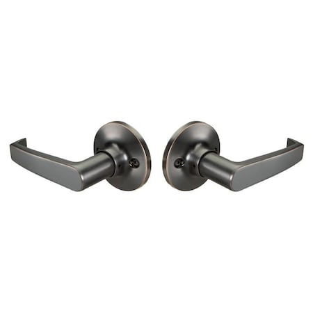 Yale Half Dummy Lock with Edisto Lever Oil Rubbed Bronze Finish EDD10BPR